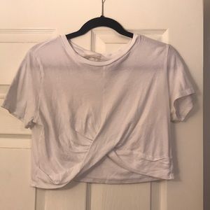 Urban Outfitters Cropped Knot Tee